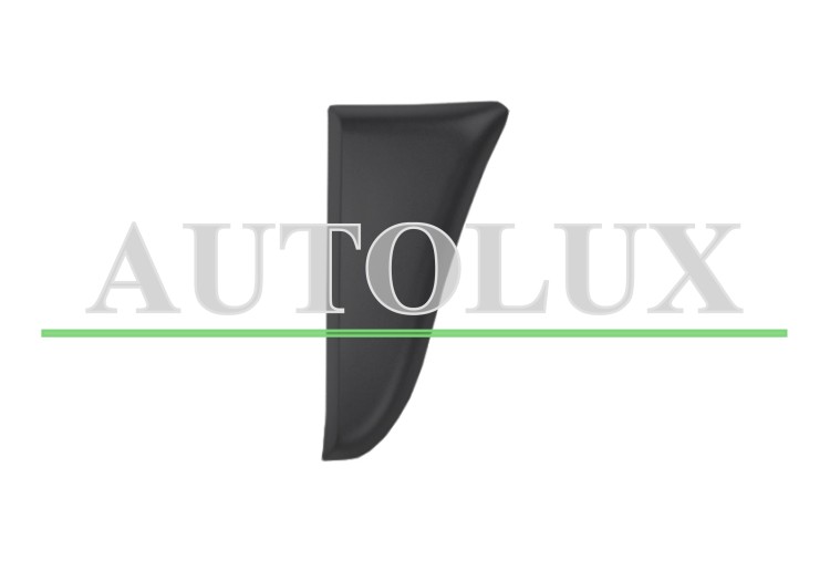 Moldura lateral peugeot boxer 2014-> trasera / chasis corto l1 / negra / izquierda.  Referencia OE:1693391180
