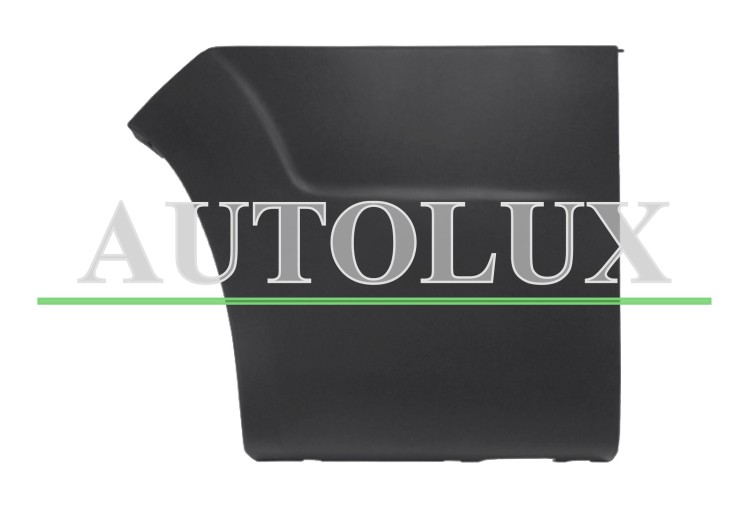 Moldura lateral fiat ducato 2014-> trasera ultima / chasis corto-medio l1-l2-l3 / negra / izquierda