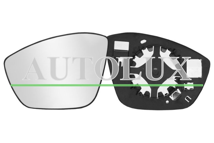 Cristal espejo retrovisor citroen c3 2024-> con soporte / convexo / izquierdo.  Referencia OE:9861592980