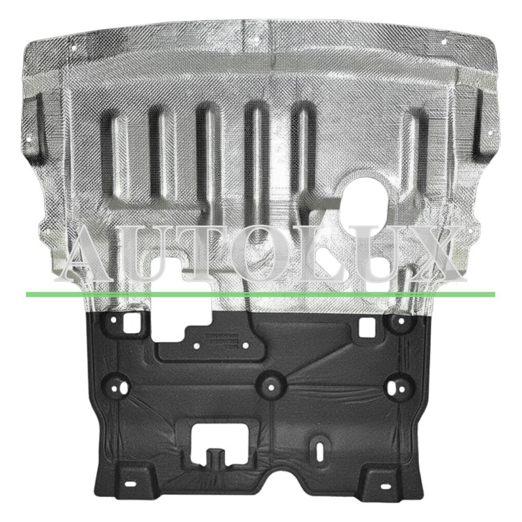 Bajo motor citroen c3 2024-> delantero / con refuerzo aluminio.  Referencia OE:9852242080