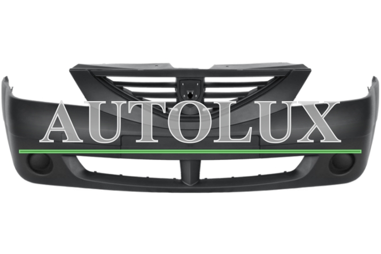 Parachoques dacia logan 2005-2008 delantero / 4 puertas.  Referencia OE:6001549906