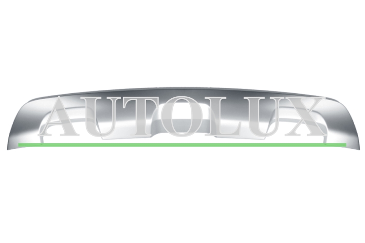 Spoiler dacia sandero 2013-2017 parachoques trasero / modelo stepway / gris.  Referencia OE:850701446R