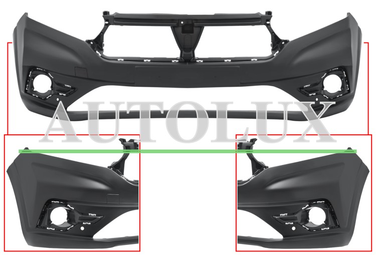 Parachoques dacia sandero 2020-> delantero / con 2 sensor / imprimado.  Referencia OE:620106180Y