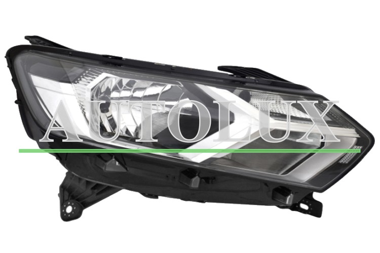 Faro delantero dacia logan 2021-> detalle cromado / derecho.  Referencia OE:260104188R