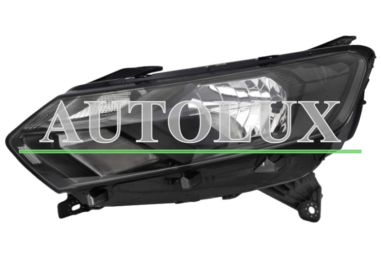 Faro delantero dacia logan 2021-> detalle negro / izquierdo.  Referencia OE:260602516R