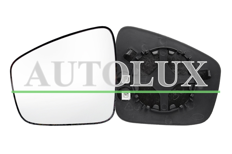 Cristal espejo retrovisor dacia spring 2020-> con soporte / termico / convexo / izquierdo.  Referencia OE:963668992R
