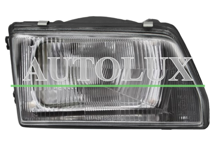 Faro delantero fiat cinquecento 1992-1998 electrico / base negra / derecho.  Referencia OE:7663078