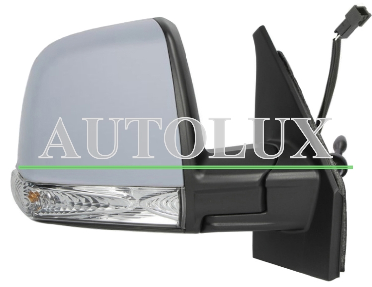 Espejo retrovisor opel combo 2012-2018 1 cristal / mecanico / piloto intermitente / sonda / imprimado / derecho.  Referencia OE:0735512764