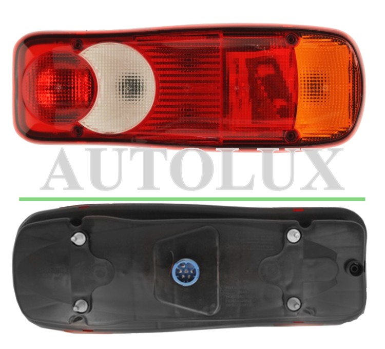 Piloto trasero peugeot boxer 2012-2014 modelo pick up / con portabombillas / derecho.  Referencia OE:1372698080