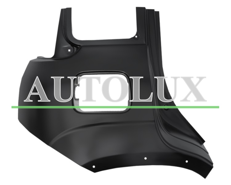 Aleta fiat panda 2012-2024 trasera / con moldura / derecha.  Referencia OE:71771215
