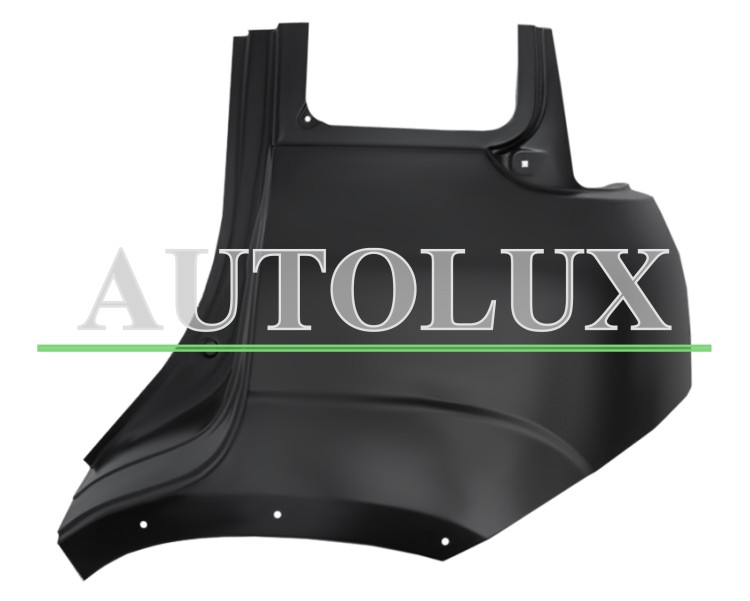 Aleta fiat panda 2012-2024 trasera / con moldura / izquierda.  Referencia OE:71771216