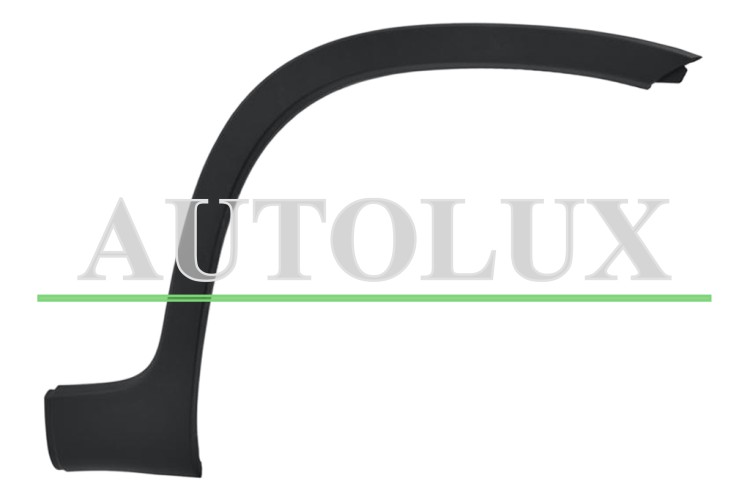 Moldura aleta fiat panda 2012-2024 delantera derecha.  Referencia OE:735536817