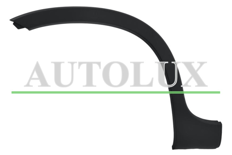 Moldura aleta fiat panda 2012-2024 trasera derecha.  Referencia OE:735536819