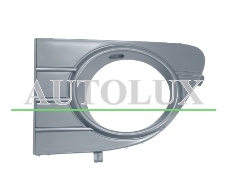 Rejilla fiat punto evo 2009-2012 parachoques delantero / inferior / con antiniebla / imprimada / izquierda.  Referencia OE:735508824