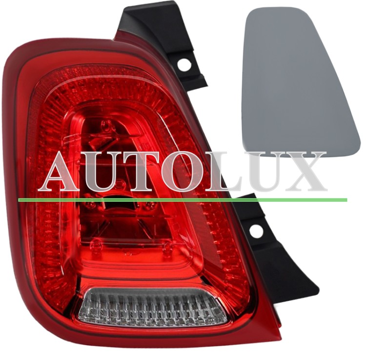 Piloto trasero FIAT 500 2015-2024 trasero izquierdo - Ref. OE: 52007427 Piloto trasero fiat 500c 2015-> cabrio / izquierdo.  Referencia OE:52007427