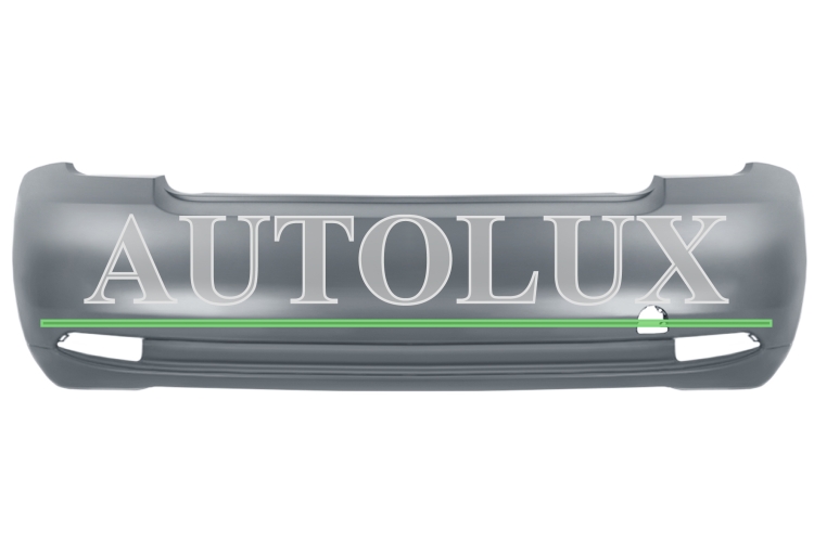 Parachoques fiat 500 2015-2024 trasero / imprimado.  Referencia OE:735735441