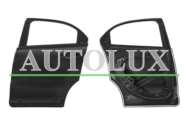 Puerta fiat 500x 2015-2018 trasera izquierda.  Referencia OE:52048721