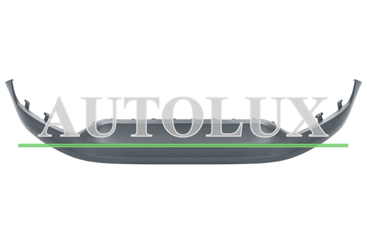 Parachoques fiat doblo 2022-> delantero / superior / imprimado.  Referencia OE:155302706