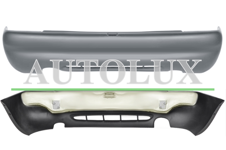 Parachoques ford escort 1995-1999 trasero / modelo 16v-tdi / con refuerzo espuma / imprimado.  Referencia OE:7333515