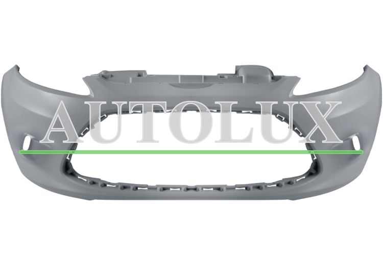 Parachoques ford fiesta 2008-2013 delantero / sin antinieblas / imprimado.  Referencia OE:1568813