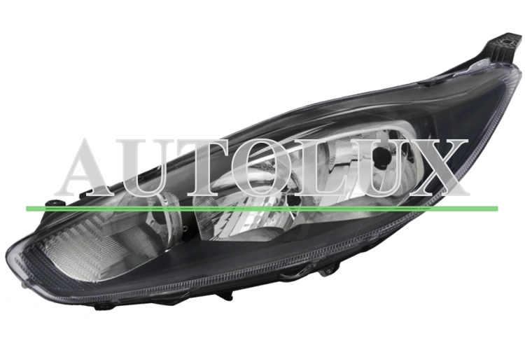 Faro delantero ford fiesta 2013-2017 base negra / izquierdo.  Referencia OE:1767024