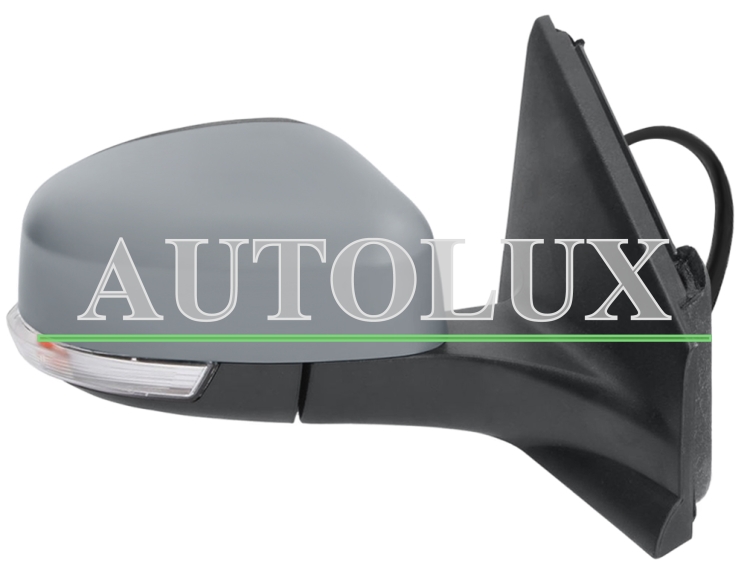 Espejo retrovisor ford mondeo 2010-2014 electrico / termico / piloto intermitente / luz cortesia / abatible electricamente / memoria / imprimado / derecho.  Referencia OE:1776992