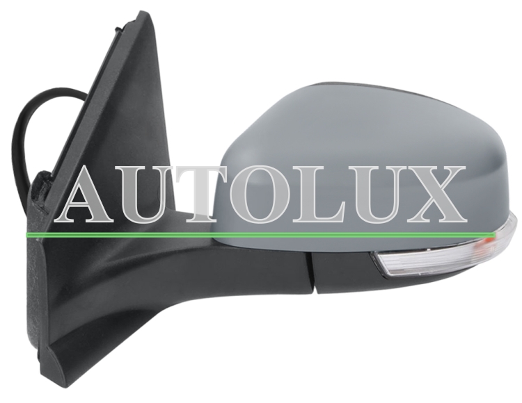 Espejo retrovisor ford mondeo 2010-2014 electrico / termico / piloto intermitente / luz cortesia / abatible electricamente / memoria / imprimado / izquierdo.  Referencia OE:1776997