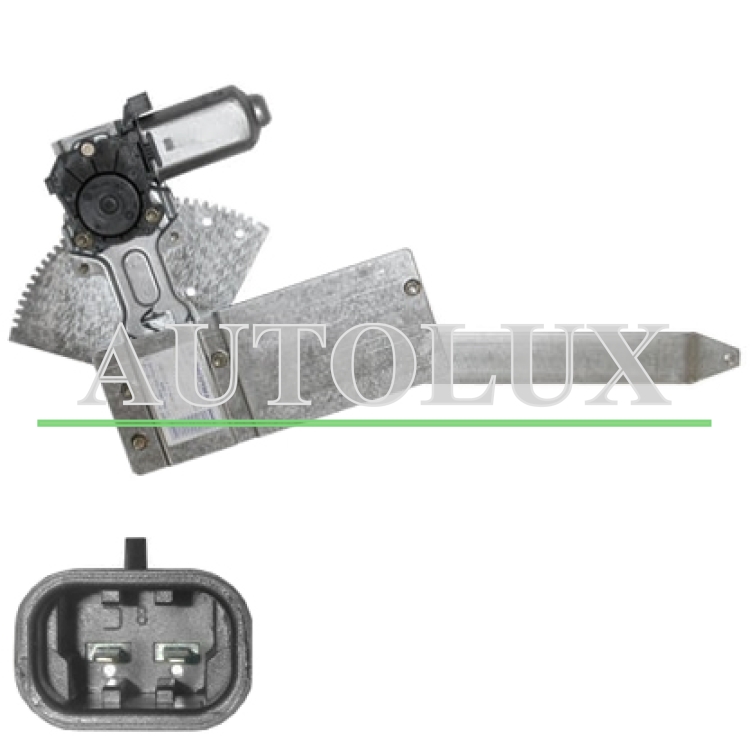 Elevalunas ford transit 1994-2000 electrico / con motor / 2 pins / delantero derecho.  Referencia OE:1052175