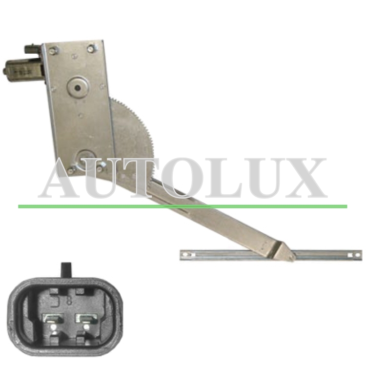 Elevalunas ford transit 2006-2014 electrico / con motor / 2 pins / delantero derecho.  Referencia OE:4077924