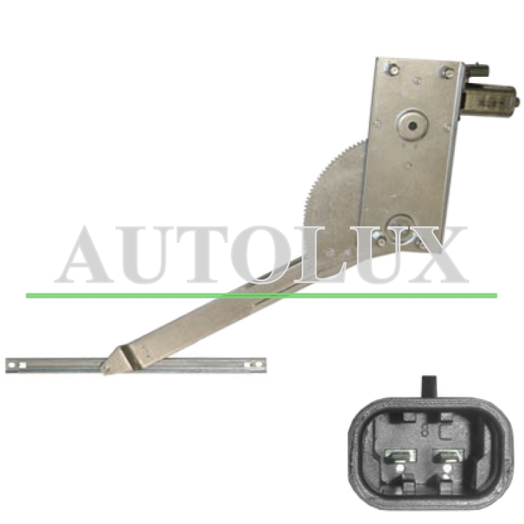 Elevalunas ford transit 2006-2014 electrico / con motor / 2 pins / delantero izquierdo.  Referencia OE:4077926