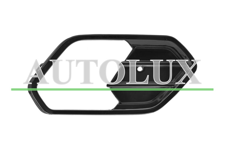 Rejilla ford kuga 2016-2019 parachoques delantero / con antiniebla / negra brillante / derecha.  Referencia OE:2055466