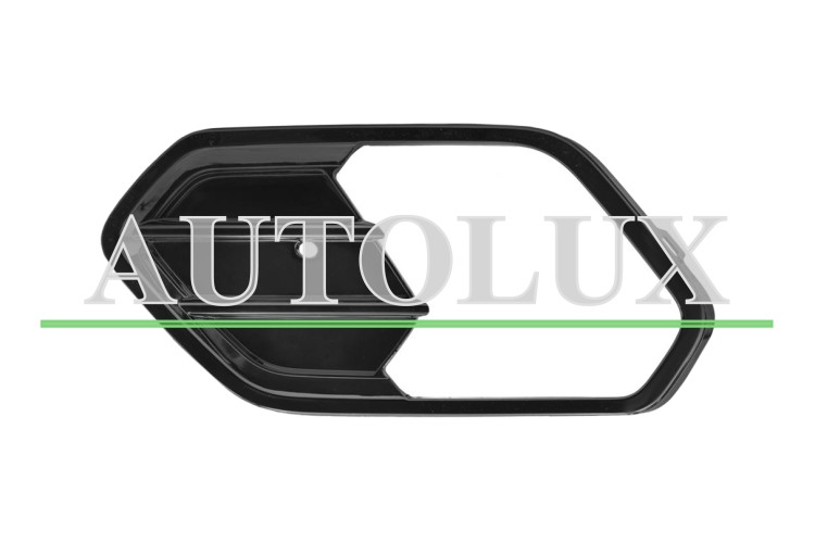 Rejilla ford kuga 2016-2019 parachoques delantero / con antiniebla / negra brillante / izquierda.  Referencia OE:2055468
