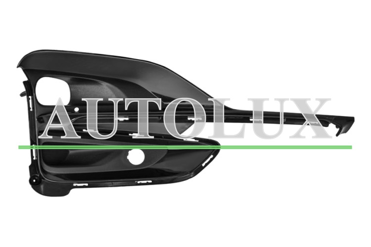 Rejilla ford kuga 2019-2024 parachoques delantero / modelo st-line / con sensor / negra brillante / derecha.  Referencia OE:2498503
