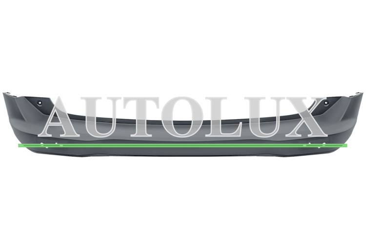 Parachoques ford tourneo courier 2014-2018 trasero / imprimado.  Referencia OE:2180310