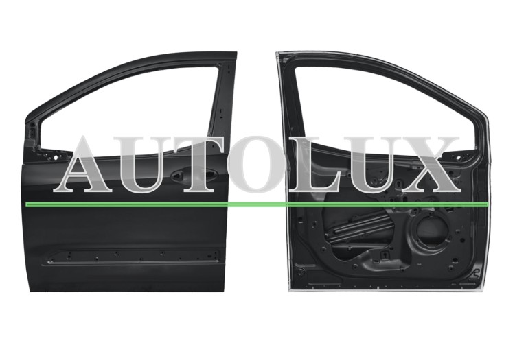 Puerta ford transit courier 2014-2018 delantera izquierda.  Referencia OE:2595355