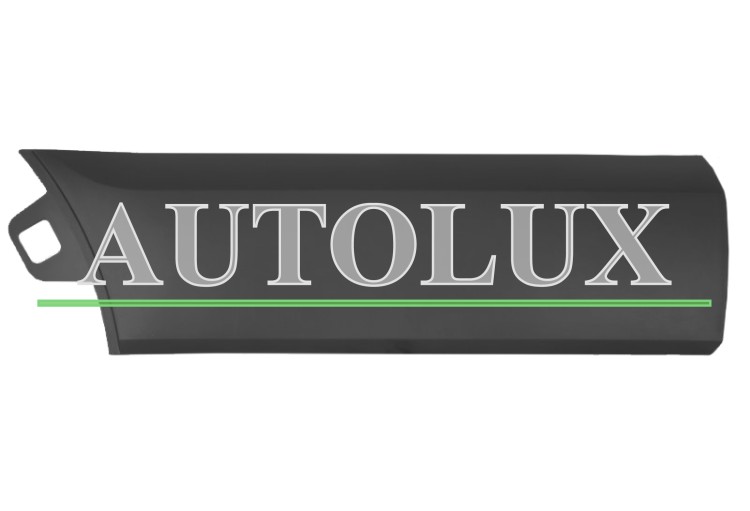 Moldura puerta ford transit 2014-2019 delantera / gris oscuro / izquierda.  Referencia OE:1874792