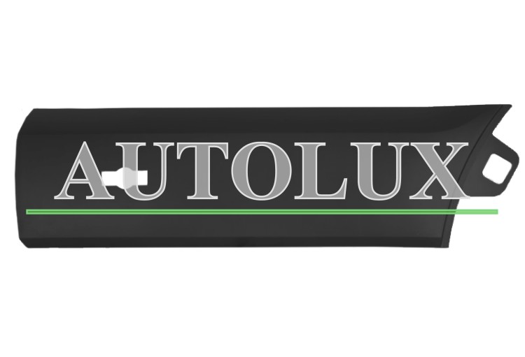 Moldura puerta ford transit 2014-2019 delantera / con agujero piloto / negra / derecha.  Referencia OE:2309412