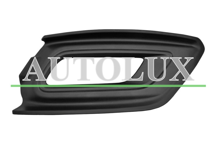 Rejilla ford transit custom 2018-2023 parachoques delantero / con antiniebla / derecha.  Referencia OE:2375299
