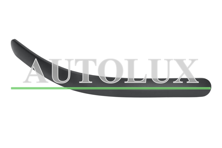 Moldura honda civic 1996-1999 parachoques trasero / 3 puertas / izquierda.  Referencia OE:71503S03000