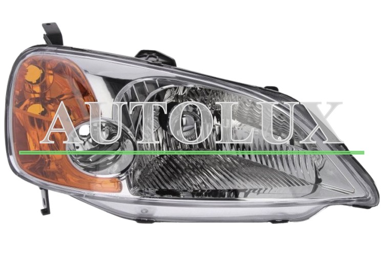 Faro delantero honda civic 2001-2004 4 puertas / derecho.  Referencia OE:33101S6AG021