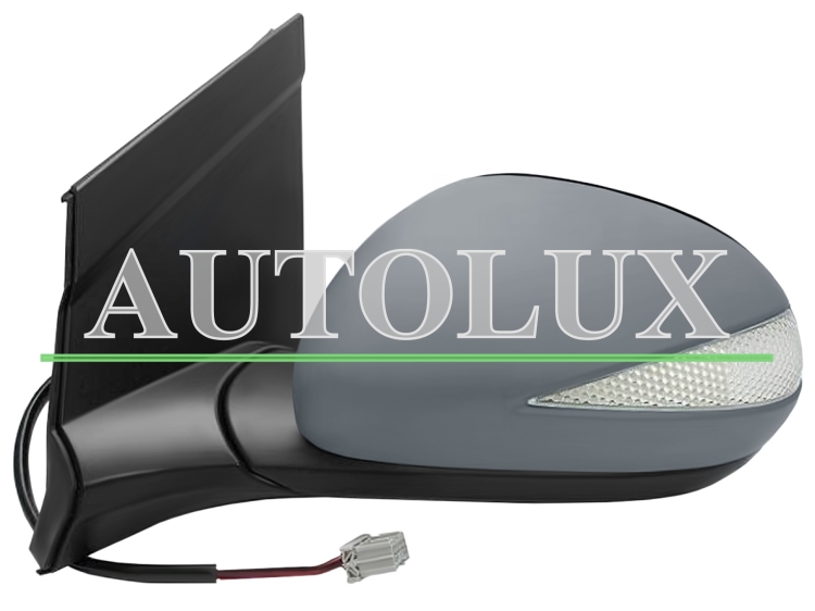 Espejo retrovisor honda civic 2006-2012 3/5 puertas / electrico / termico / piloto intermitente / abatible electricamente / imprimado / izquierdo.  Referencia OE:76251SMGG34