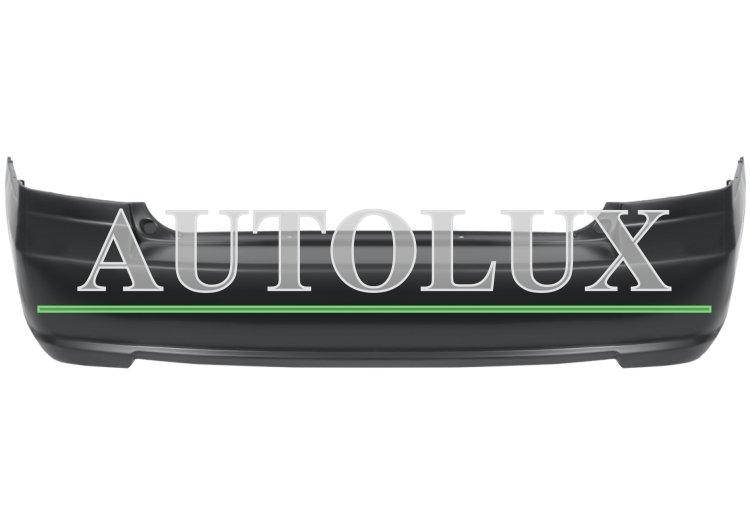 Parachoques hyundai accent 2003-2007 trasero / 4 puertas / sin antiniebla.  Referencia OE:8661125600