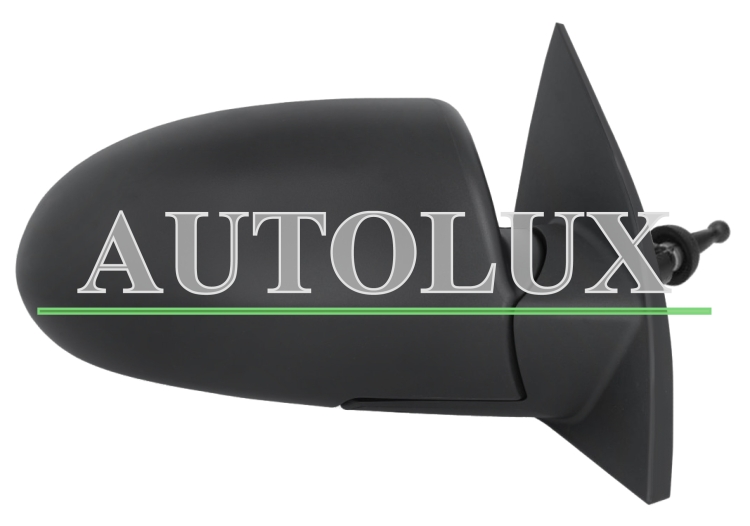 Espejo retrovisor hyundai accent 2007-2011 mecanico / derecho.  Referencia OE:876201E000CA
