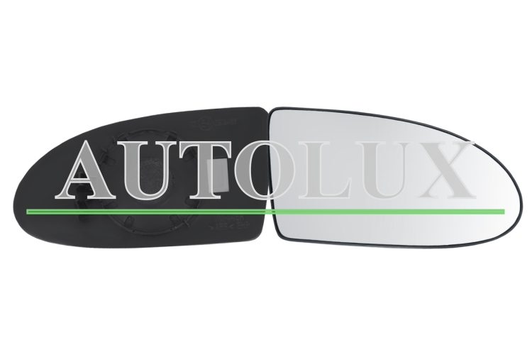 Cristal espejo retrovisor hyundai accent 2007-2011 con soporte / convexo / derecho.  Referencia OE:876211E000