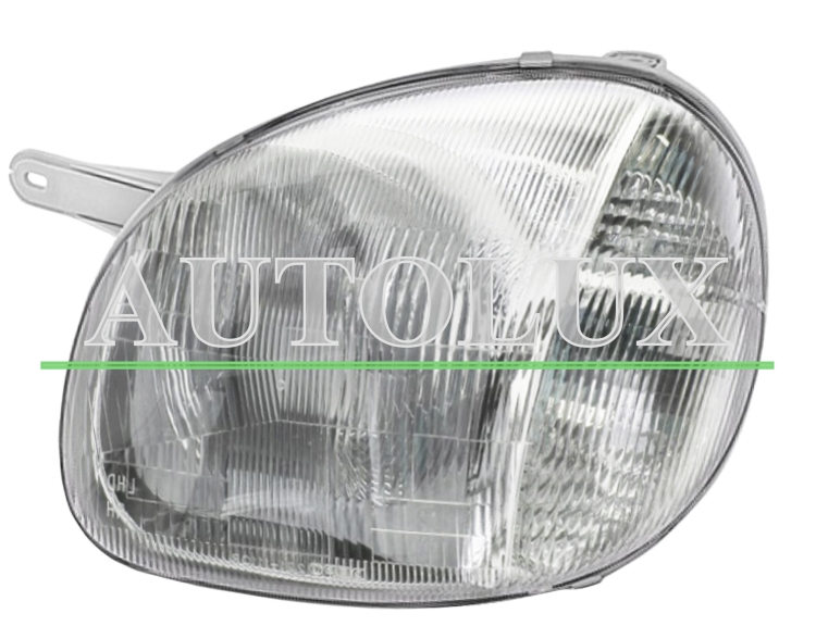 Faro delantero hyundai atos 1998-1999 electrico / izquierdo.  Referencia OE:9210502010