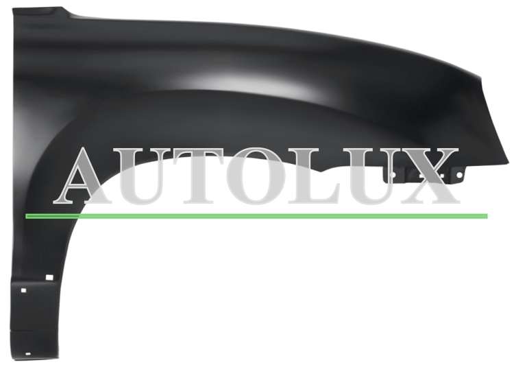 Aleta hyundai santa fe 2000-2006 delantera / sin piloto / derecha.  Referencia OE:6632126280