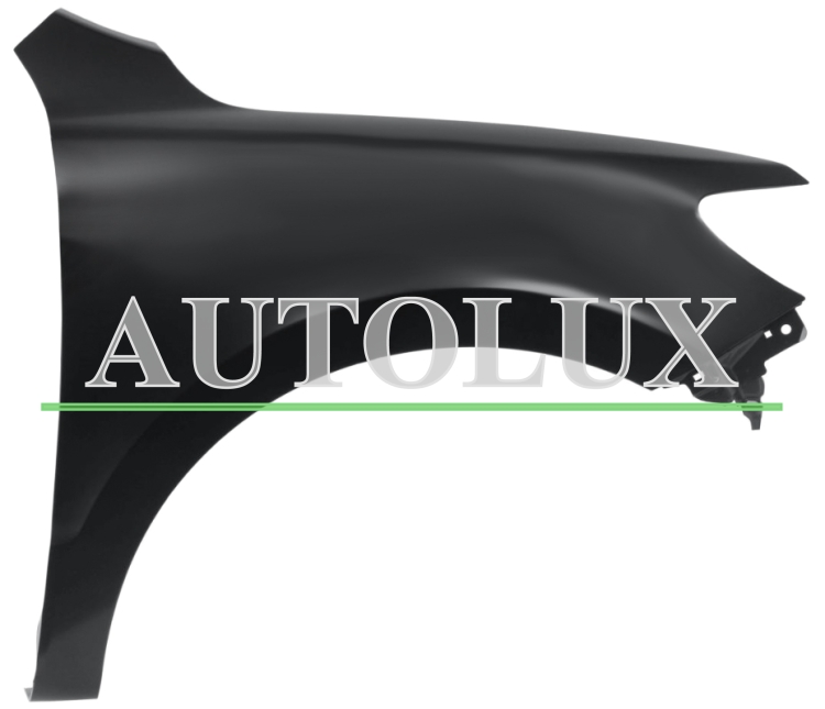 Aleta hyundai santa fe 2006-2009 delantera / sin piloto / sin moldura / derecha.  Referencia OE:663202B240