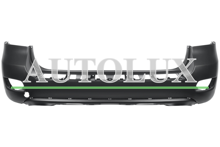 Parachoques hyundai santa fe 2006-2009 trasero.  Referencia OE:866112B020