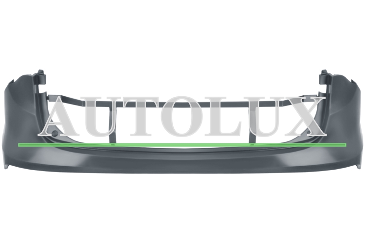 Parachoques hyundai santa fe 2012-2016 trasero / superior / imprimado.  Referencia OE:866112W000