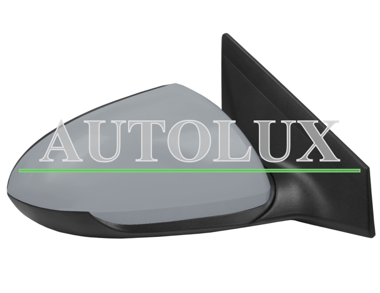 Espejo retrovisor hyundai elantra 2016-2019 electrico / termico / imprimado / derecho.  Referencia OE:87620F2030